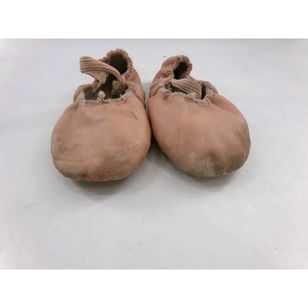 Pre-Owned Dance Ballet Shoes Dancing Fair Big Kids 12 Leather Full Sole